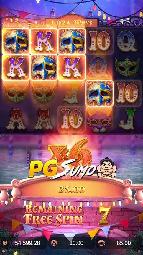 เทศกาลหน้ากาก pg slot